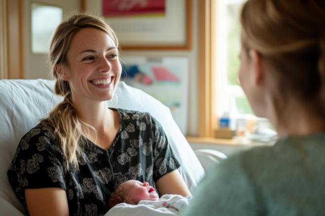 sage-femme post-partum